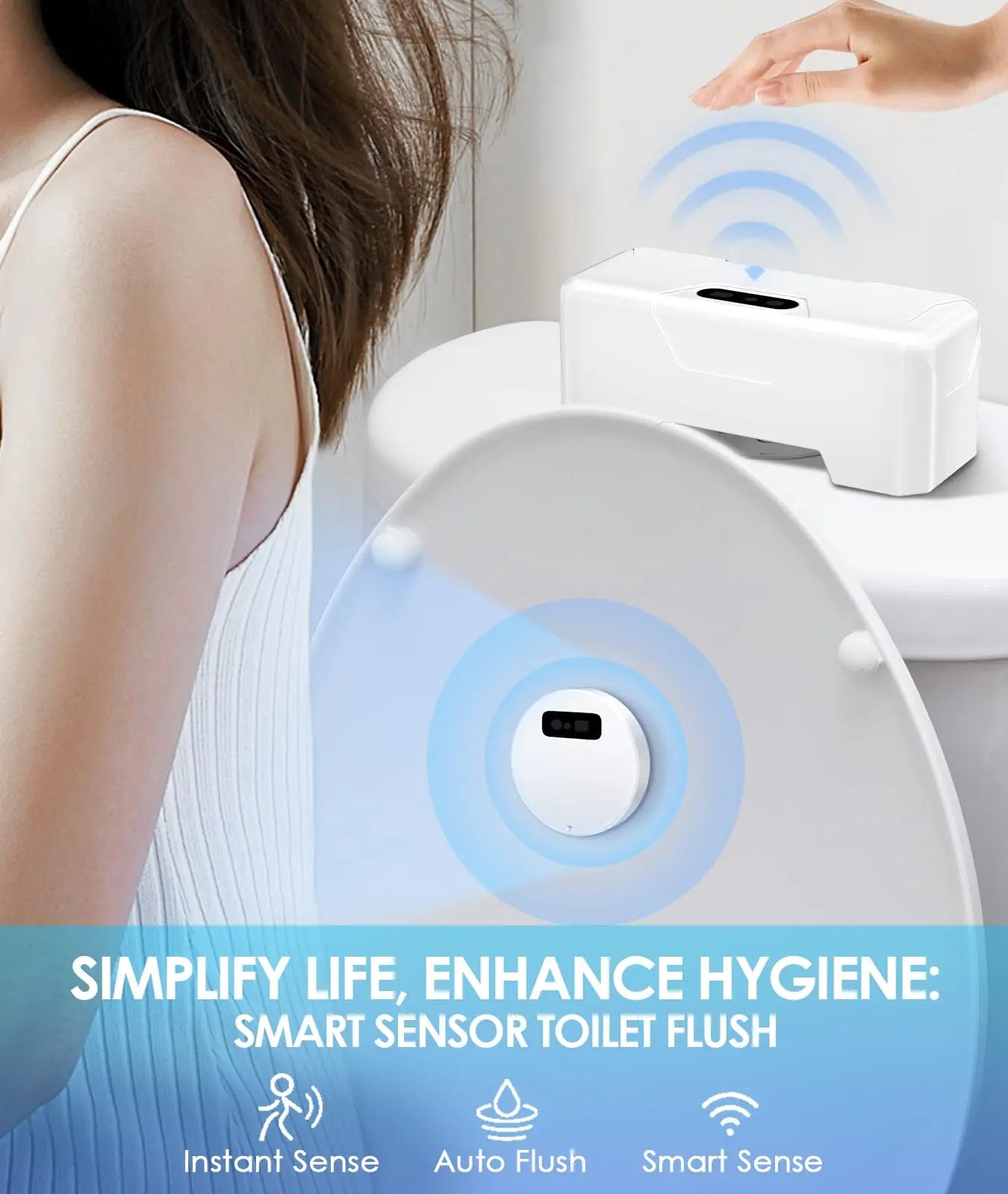 Touchless Toilet Hygiene System™
