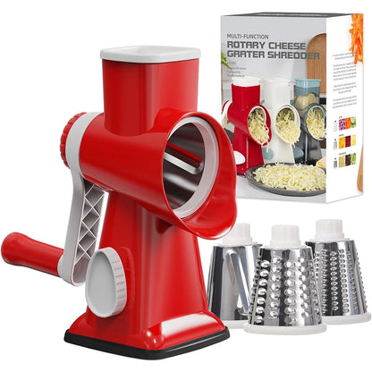 LMETJMA 3-in-1 Rotary Cheese Kitchen Grater™