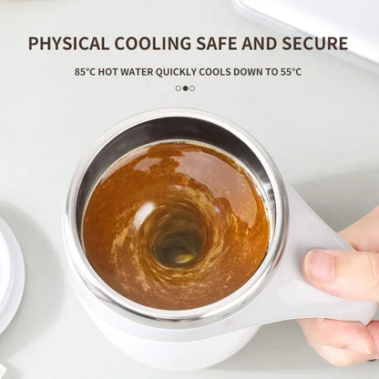Effortless Magnetic Stirring Mug™