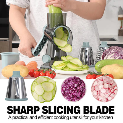 LMETJMA 3-in-1 Rotary Cheese Kitchen Grater™