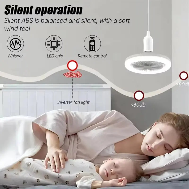 Elegant 3-in-1 Ceiling Fan Lamp™