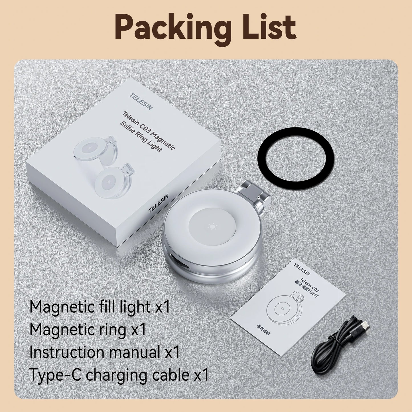 MagSafe Light Portable Selfie Best Light for Phone™