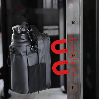 Magnetic Gym Water Bottle Bag™
