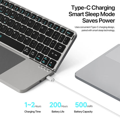 Portable Touchpad Foldable Wireless Keyboard™