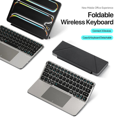 Portable Touchpad Foldable Wireless Keyboard™
